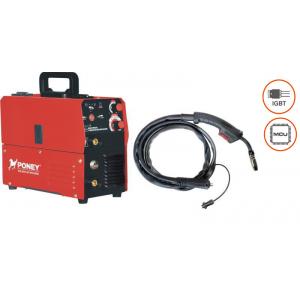 China Mini MIG 120 No Gas Welding Machine Hot Start With Separate MIG Torch supplier