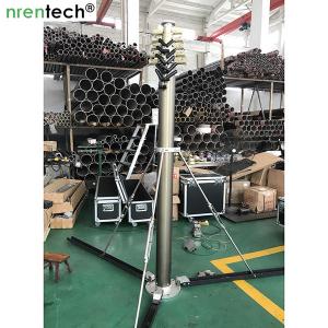 China 6m locking pneumatic telescopic mast 70kg payloads-mobile telecom mast tower-telescoping mast-radio antenna masts 6m supplier