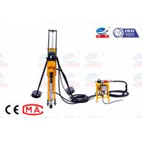 China Air Driven Cement Grout Injection Pump Drilling Rig With Pipes on sale