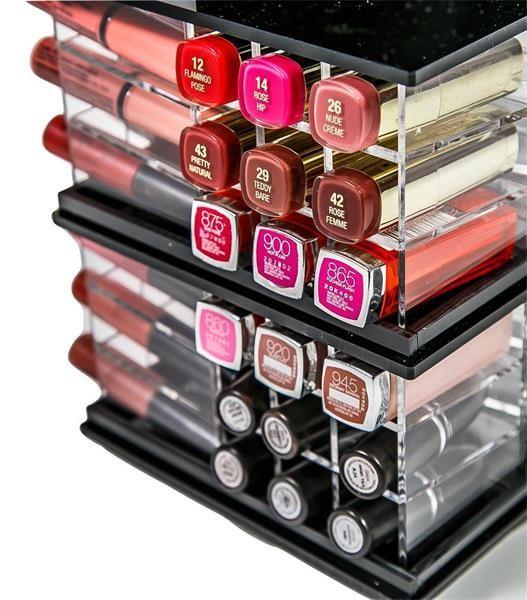 acrylic makeup organizer nail polish stand holder cosmetic display