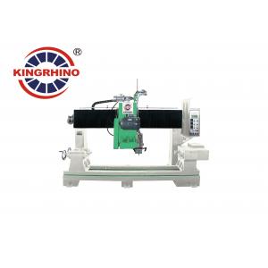 Double Blades Balustrade Cylindrical Marble And Granite Cutting Machine PLC CNC