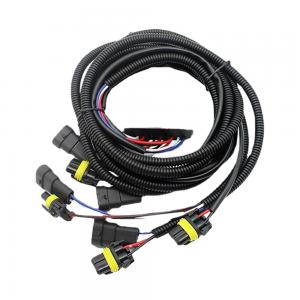 OEM ODM Automotive Wire Harnesses With Amp Connector Equivalent