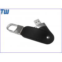 Personalized Leather 32GB USB Stick Drive Device Safe Metal Buckle