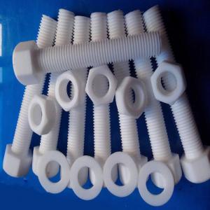 Tough Flexible PFA Plastic Parts Fluoropolymer Plastic Injection Machine Parts