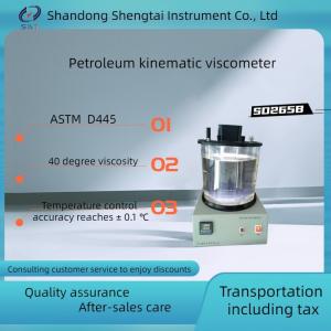 China Oil Kinematic Viscosity Measurement Instrument ГОСТ 6258 1952 Temperature Control supplier