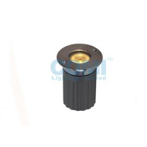 China 1 * 3W Honeycomb lens Embeded LED Inground Spot light with Round Cover supplier
