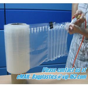 China OEM/ODM China Plastic Bubble Cushion Wrap Air Bubble Film Packaging For Protective Air Column Pillow Air Cushion, bageas supplier