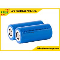 China IFR32650 / IFR32700 Lithium Ion Battery Cell 3.2v 5000mah 6000mah 4200mah Li Ion Battery on sale
