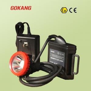 Gokang underground miners cap lamp and mining headlamp, KL4Ex underground atex certified miners lamp