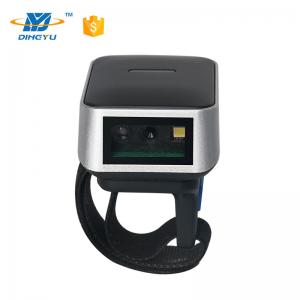 China Ring Type Wireless Barcode Scanner 360mAh Battery Capacity CMOS Scan Type DI9010-2D supplier