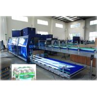 China Full Automatic PE Film Heat Shrink Wrapper Liquid Packing Machine For Pet Bottle on sale