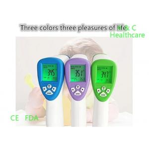 China Most Accuracy No Touch Infrared Thermometer ABS Plastic Two Measurement Modes supplier