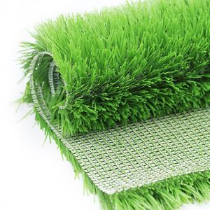 Weaving Technique Football Turf 16.5 Stitches Pile Artificial Pitch Effective Drainage System