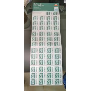 Genuine Foil Stamped Labels Collecting Postmark Postage Stamp Label