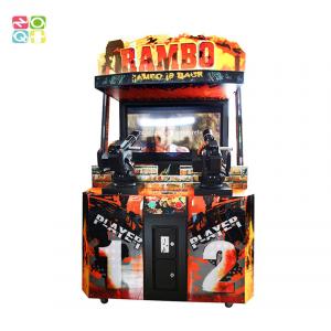 FEC Coin Operated Rambo 2 Player Shooting Game Arcade Machine With 55 Inch LCD