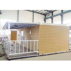 China Light Steel Modern Modular Homes Easy And Quick Installation House Yellow Motor Homes supplier