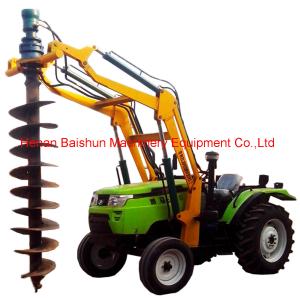 China Earth Auger Drill Truck Crane Hole Drill Earth Auger Bore Pile Machine supplier