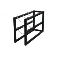 China 4 Cylinder Oxygen Tank Storage Rack 10in Gas Cylinder Racks And Stands on sale