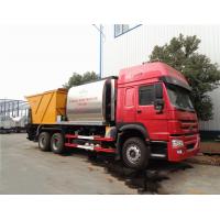China HOWO 10 Wheels Road Construction Machinery Synchronous Gravel Seal Truck 8m3 10m3 Asphalt Bitumen on sale