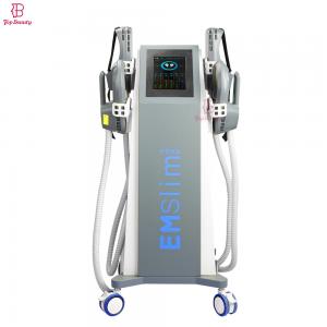 China 4 Handles Ems EMShapeing Muscle Building Machine Pelvic Floor Electromagnetic Muscle Stimulator supplier
