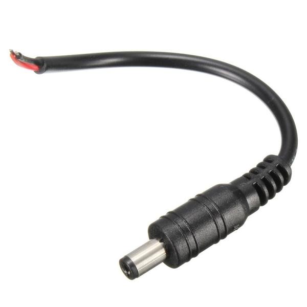 China 5521 5525 Adaptateur de prise électrique en courant continu câble à queue de cochon harnais de câble pour la distribution d'électricité supplier