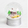 China 100mm Winter Christmas Resin Glass Gift Snow Globe wholesale