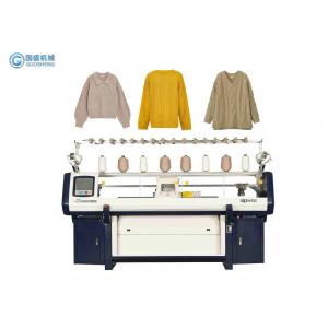 China Double System Automatic Sweater Knitting Machine With Comb supplier