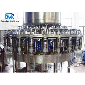 China Stable Performance Hot Fill Bottling Machine / Beverage Packaging Machine supplier