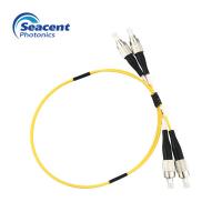 China Professional FC To FC Fiber Patch Cord Single Mode Duplex ROHS Approved on sale
