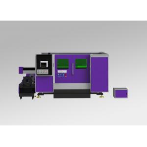 China 2KW Cnc Fiber Laser Cutter , Laser Cutting And Engraving Machine With Exchange Table supplier