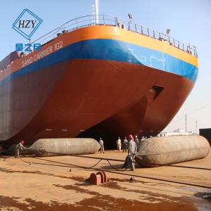 Pneumatic Fishing Boat Lifting Airbags , 8 Layers Marine Salvage Airbags