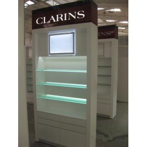 Cosmetics Cabinets Made by Wood with LED Lightings