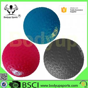 Traction Texture Gym Exercise Ball Stick Logo For Power Training