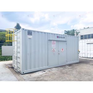 China Modular Data Centers 20ft Prefab Container House Customized With Corten Steel wholesale