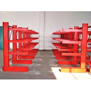 Double Side Industrial Cantilever Racking System For Raw Material Storage