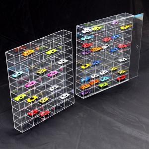 Countertop Display Acrylic Showcase Box 6 Car  1/18 Scale Models By Autoworld
