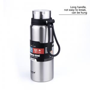 Wide Mouth Vacuum Insulated Double Wall 18/8 Tea Infuser Stainless Steel Sport Water Bottle