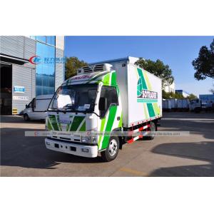 China JAPAN Famous Brand 4-5 Tons Refrigeration Truck 4X2 Refrigerator Freezer Cargo Van Truck supplier