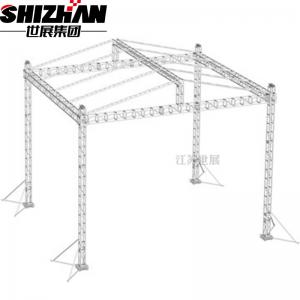 China Aluminum Stage Roof Box Truss Lift Tower Sleeve Block supplier