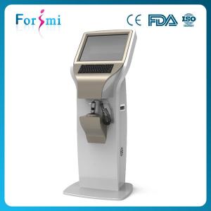 Touch screen rapid 3d 19 inch screen facial digital skin moisture analyzer for beauty salon use