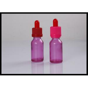 China Perfume 30ml Essential Oil Glass Dropper Bottle E liquid Glass Bottles Pink supplier