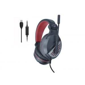 China 2.2M PC Headphones With Mic Usb 50mm Driver Ergonomically Design supplier