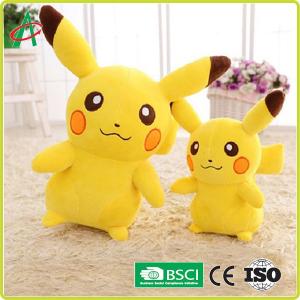 China Cute Cartoon Pikachu Doll Plush Toy Kabi Animal Pillow Doll supplier