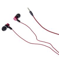China Waterproof Sport Hifi Nylon Braided Wiring In Ear Wired Iphone Corded Earbuds Headset on sale