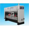 China Industrial Flexo Printer Slotter Machine With Double Oil Pipe Balance System wholesale