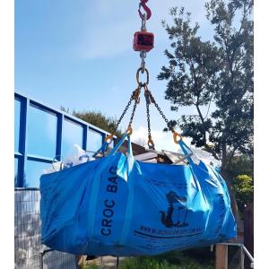 China 1 Cubic Yard Dumpster Bag  Blue Skip Bag For Junk Removal In US Construction Bag supplier