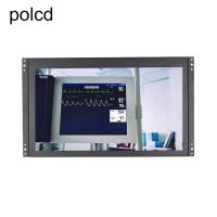 China Polcd 14 Inch Full HD 1920x1080 Metal Case Industrial LCD Monitor With Open Frame on sale