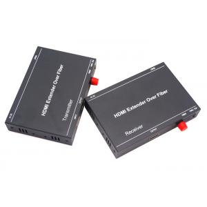 DVI VGA To Optical Converter RS232 , Industrial HDMI To Fiber Converter