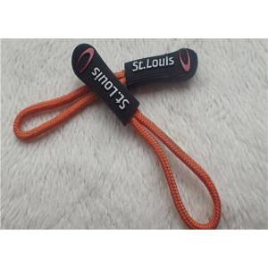 Fashion  Anti - Slip Rubber Zipper Puller With Dots Two Color 65*9mm