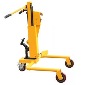 China 350Kg Load 300mm Lifting Height Pedaled Hydraulic Drum Stacker Lift Scale Type​ A wholesale